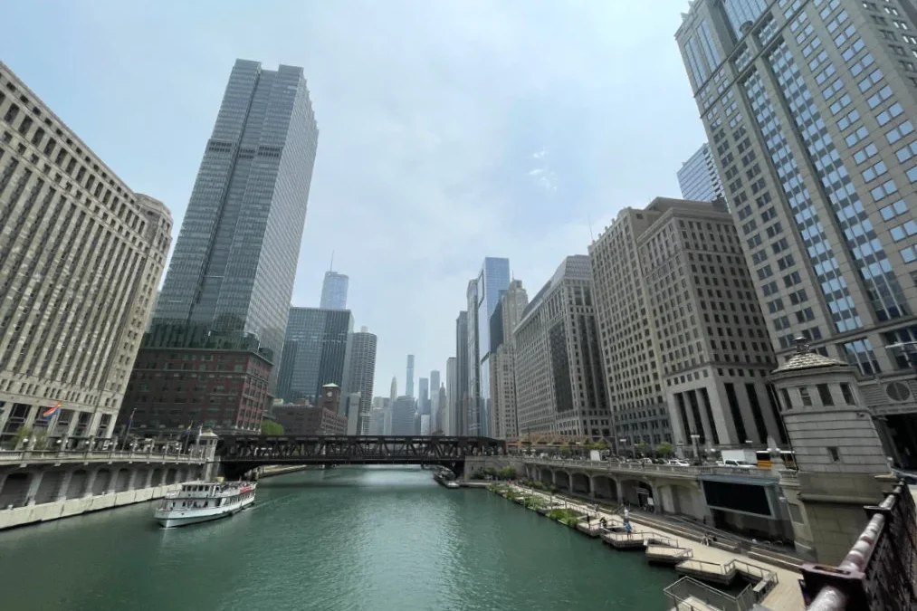 Was für ein Empfang in Chicago